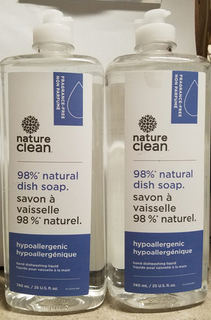 Dishwashing Liquid  - Fragrance Free (Nature Clean)